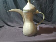 Vintage Antique  Dallah Coffee Pot Islamic LARGE Middle Eastern Bedouin  picture