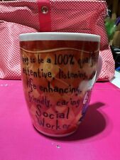 First Rate Social Worker Porcelain Coffee Mug. History & Heraldry picture