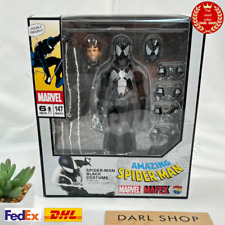 Medicom Toy MAFEX SPIDER-MAN No.147 Comic ver. BLACK COSTUME Figure Japan picture