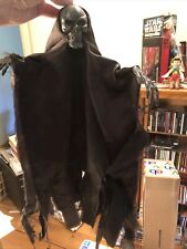 15” Skeleton Hanging  Halloween Scary Dark Skeleton With Cape Read Description picture