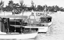 Boat Dock Boca Grande Florida FL Reprint Postcard picture