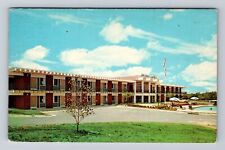 Raleigh Durham NC-North Carolina, Triangle Motel, Airport Vintage Postcard picture