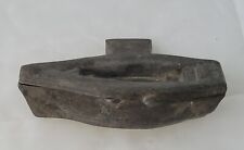 GREAT 19th CENTURY VINTAGE S & C? ANTIQUE LEAD PEWTER ROWBOAT ICE CREAM MOLD 5