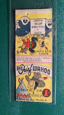 1930's Big Chief Wahoo Chewing Gum Matchbook Matchcover picture