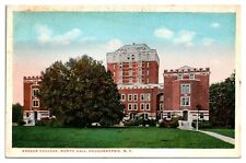 Antique Vassar College, North Hall, Poughkeepsie, NY Postcard picture