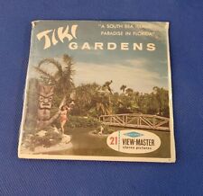 SEALED A974 Tiki Gardens Indian Rocks Beach Florida view-master 3 Reels Packet picture