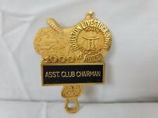 1990 Houston Livestock Show & Rodeo ASST CLUB CHAIRMAN Pin Badge picture