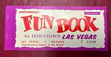 Vintage Las Vegas Fun Book 1970s Coupon Book Closed Casinos picture