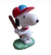 Peanuts Snoopy Baseball 1997 Ceramic Figurine By Flambro Imports picture