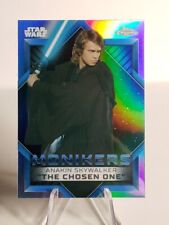 2023 Topps Chrome Star Wars #M-13 Anakin Skywalker MONIKERS REFRACTOR  picture