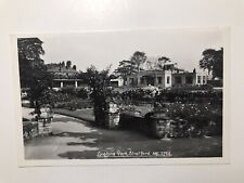 Vintage 1967 Longford Park Stretford England RPPC Postcard picture