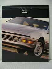 1992 Ford Probe GL LX GT Car Dealer Sales Brochure Catalog picture