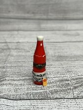 Vintage PHB Ketchup Bottle Hinged Trinket Box w/ French Fry Charm picture