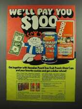 1974 Hawaiian Punch Drink Ad - We'll Pay You picture
