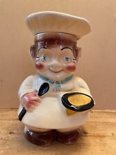 Vintage 1950's Robinson Ransbottom Pottery Chef Cookie Jar #411 picture