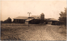 Overlook Masonic Home Stone Barn Charlton Massachusetts MA 1900s RPPC Postcard picture