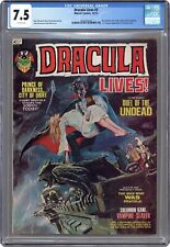 Dracula Lives #3 CGC 7.5 1973 4282259002 picture