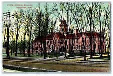 c1910 State Normal School Campus Building Trees Oshkosh Wisconsin WI Postcard picture