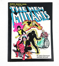 1982 New Mutants Marvel Graphic Novel #4 Chris Claremont, Bob McLeod Comic VTG picture