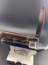 Vintage 1973 AGR CM-2 ARK USA Grand Daddy Barlow Knife Camillus. Rare and Unused picture
