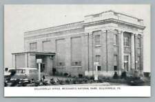 Merchants National Bank SELLERSVILLE Pennsylvania~Vintage Postcard~1950s picture