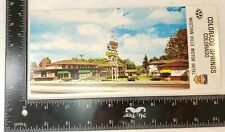 Old Colorado Springs Motel Postcard - Western Hills Motor Hotel -FREE SHIPPING picture