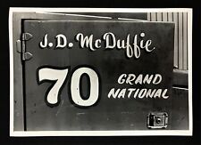 1988 NASCAR Driver JD McDuffie 70 Grand National Race Locker Vintage Press Photo picture