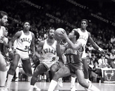 ISIAH THOMAS Detroit Pistons 1984 NBA Basketball Original 35mm B/W Negative picture
