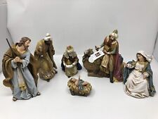 Roman Joseph's Studio Nativity Scene with King on Camel Figurine 6 Piece 8.5 picture