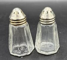 Vintage Glass Salt And Pepper Shakers Anchor Hocking picture