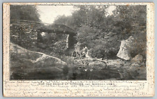 Madison, Connecticut - The Old Bridge at Nineveh - Vintage Postcard - Posted picture