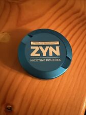 Authentic Zyn Metal Can (CYAN) BRAND NEW  *FREE SHIPPING* picture