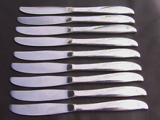 Oneida Community Twin Star Atomic Starburst Stainless Flatware Dinner Knifes-9 picture