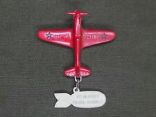 Vintage WWII Remember Pearl Harbor Airplane & Bomb Pin Sweetheart Keep Em Flying picture
