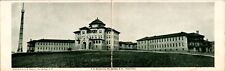 Sanitarium, Hot Springs, South Dakota SD 1909 bifold RPPC rare panoramic picture
