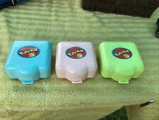 3 Vintage 1997 Pokemon Polly Pocket Compact Play Set Mini Toys Collectibles picture