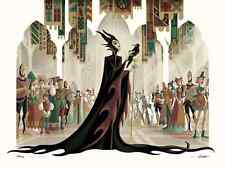 George Caltsoudas Disney Sleeping Beauty Maleficent Giclee Art Print Poster /125 picture
