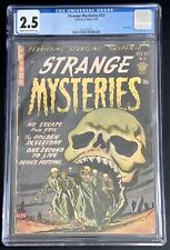 Strange Mysteries #12 CGC 2.5 1953classic Skull Cover picture