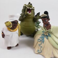 Disney Princess Tiana Mama Odie & Louis Figures Cake Toppers Frog Prince (3 Pcs) picture