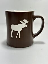 Starbucks 2009 Brown 18oz Moose Antlers Woodsman Coffee Mug Cup New Bone China￼ picture