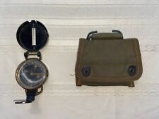 Original WW2 US Army Superior Magneto Corps of Engineers Compass w/ Pouch picture