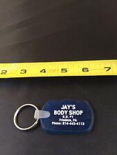 Vintage Jay's Body Shop Keychain Key Ring Chain Fob Hangtag *115-E picture