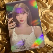 CHAEWON LE SSERAFIM Edition Celeb K-pop Pretty Girl Shiny Photo Card Selfie 3 picture