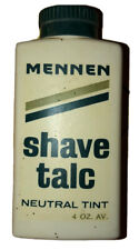 Mennen Shave Talc Neutral Tint 4 oz. (almost Nothing Left; Residue) 1960’s-70’s  picture