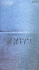 Vintage Zippo Lighter with Name  “Scott” Engraved Monogrammed Used Patina picture