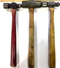 3 Vintage blacksmith hammers Plumb Stanley picture