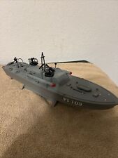 Toy Zone Sea Power US Navy PT-109 Boat Diecast On Stand picture