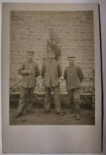 WW 1 German Soldiers Real Photo Postcard RPPC Divided Back Vintage e Group picture