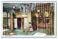 c1910's Hotel Bonta Japanese Tea Room Dining Room Unposted Antique Postcard picture