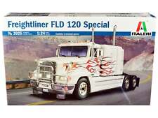 Skill 5 Model Kit Freightliner FLD 120 Special Truck Tractor 1/24 Scale Model picture